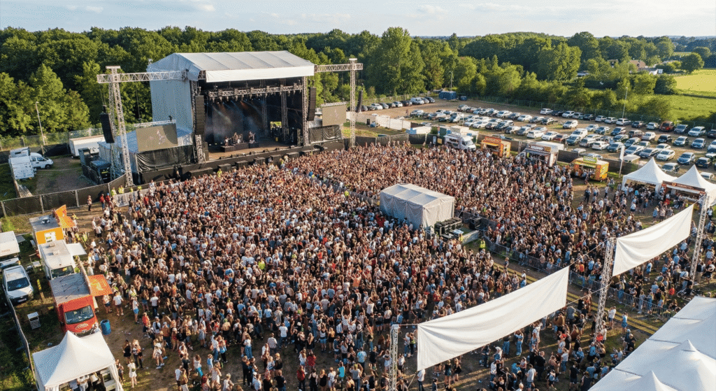 Scena festiwalowa szukająca sponsora